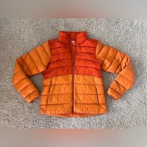 REI Women's Orange Puffer Jacket, never worn